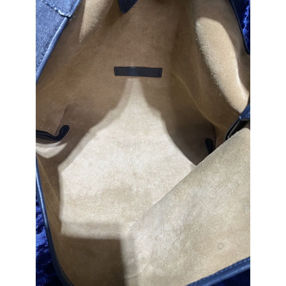 PRICE CUT; JW Anderson Hotfix Hobo Denim Studded Bag, Silver tone hardware. HOT - Picture 6 of 8